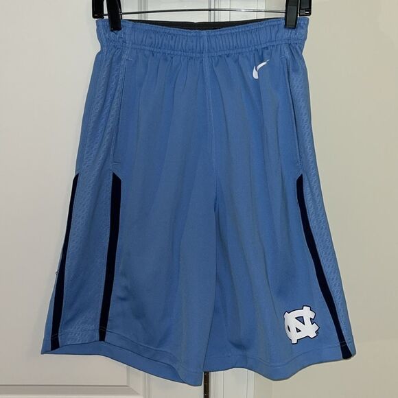 Nike 2 tone worn- Jordan UNC North Carolina Tarheel basketball bball 🏀 shorts S - Picture 1 of 8